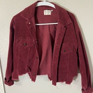 LUSH denim corduroy jacket